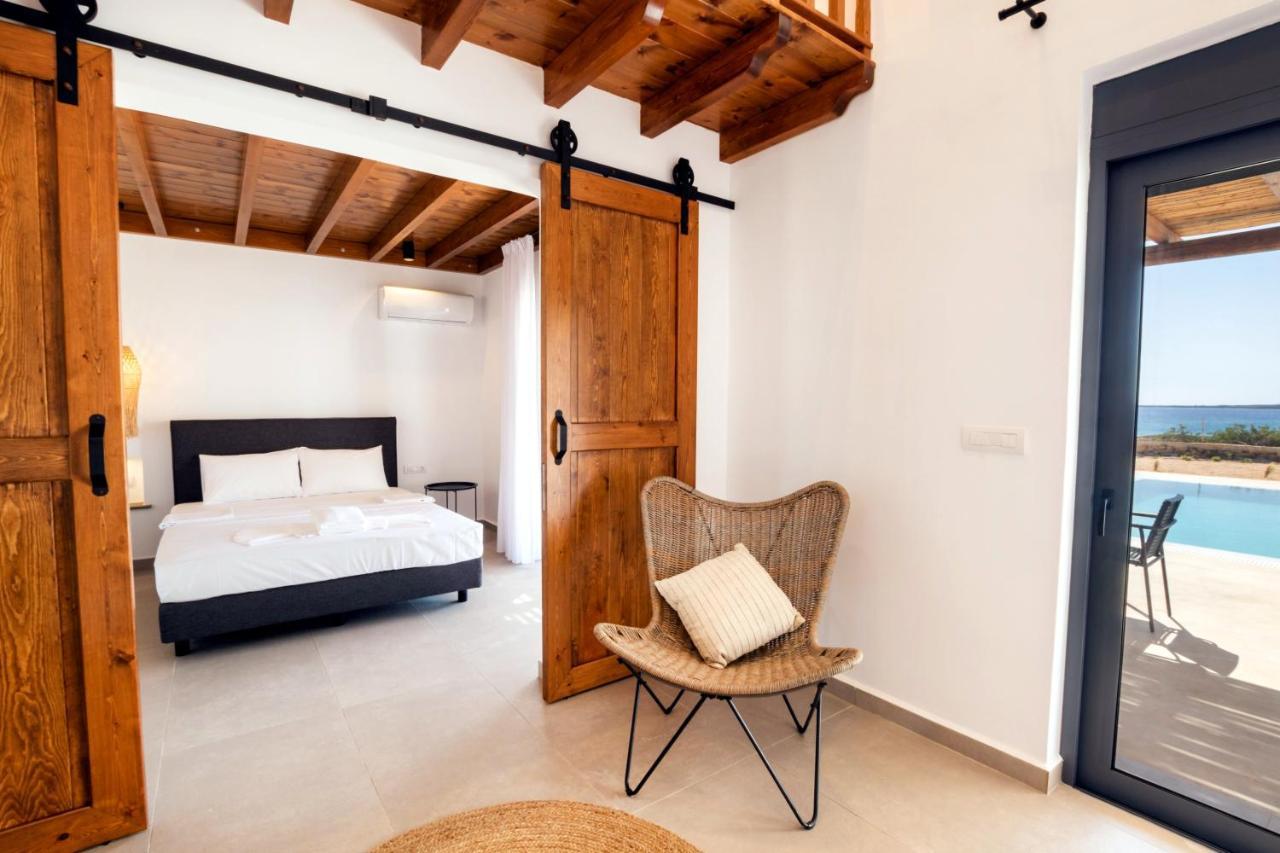 Cato Agro 4, Seafront Villa With Private Pool Afiartis Екстер'єр фото